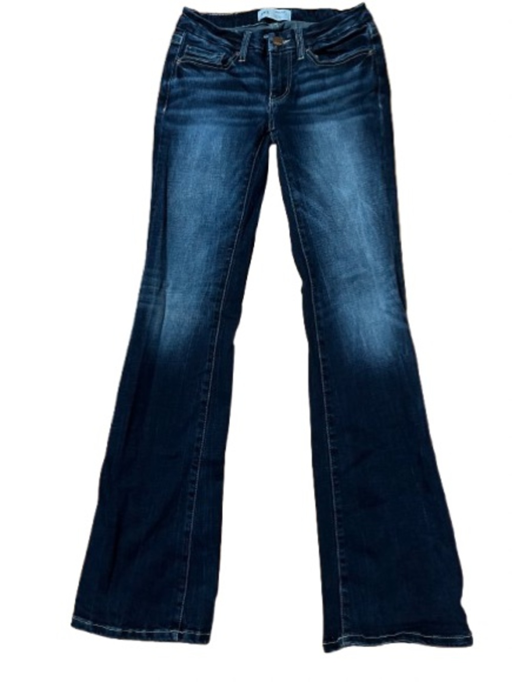 BKE Stella Slim Fit Low Rise Bootcut Blue Jeans - Classic Denim Stretch Size 25